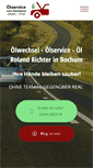 Mobile Screenshot of oelwechselservice.de